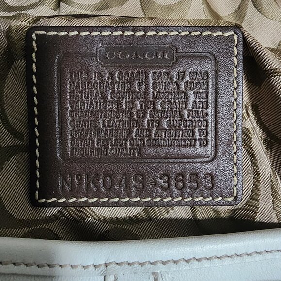 Vintage Y2K White Mini Leather Square Soho Shoulder Bag - Picture 6 of 8